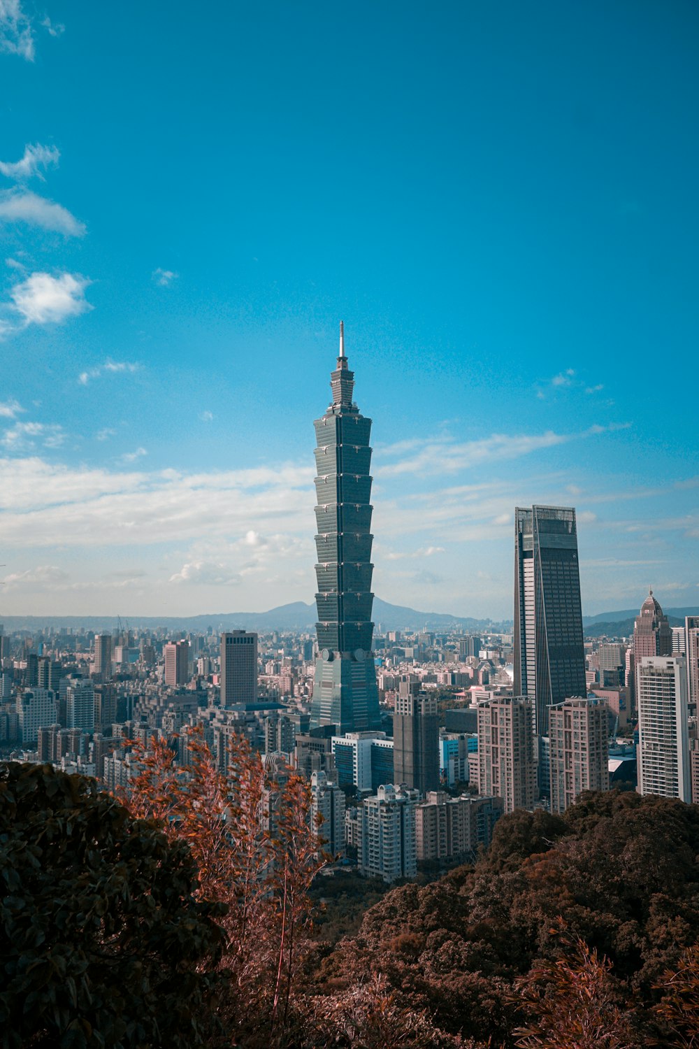 city skyline under blue sky during daytime