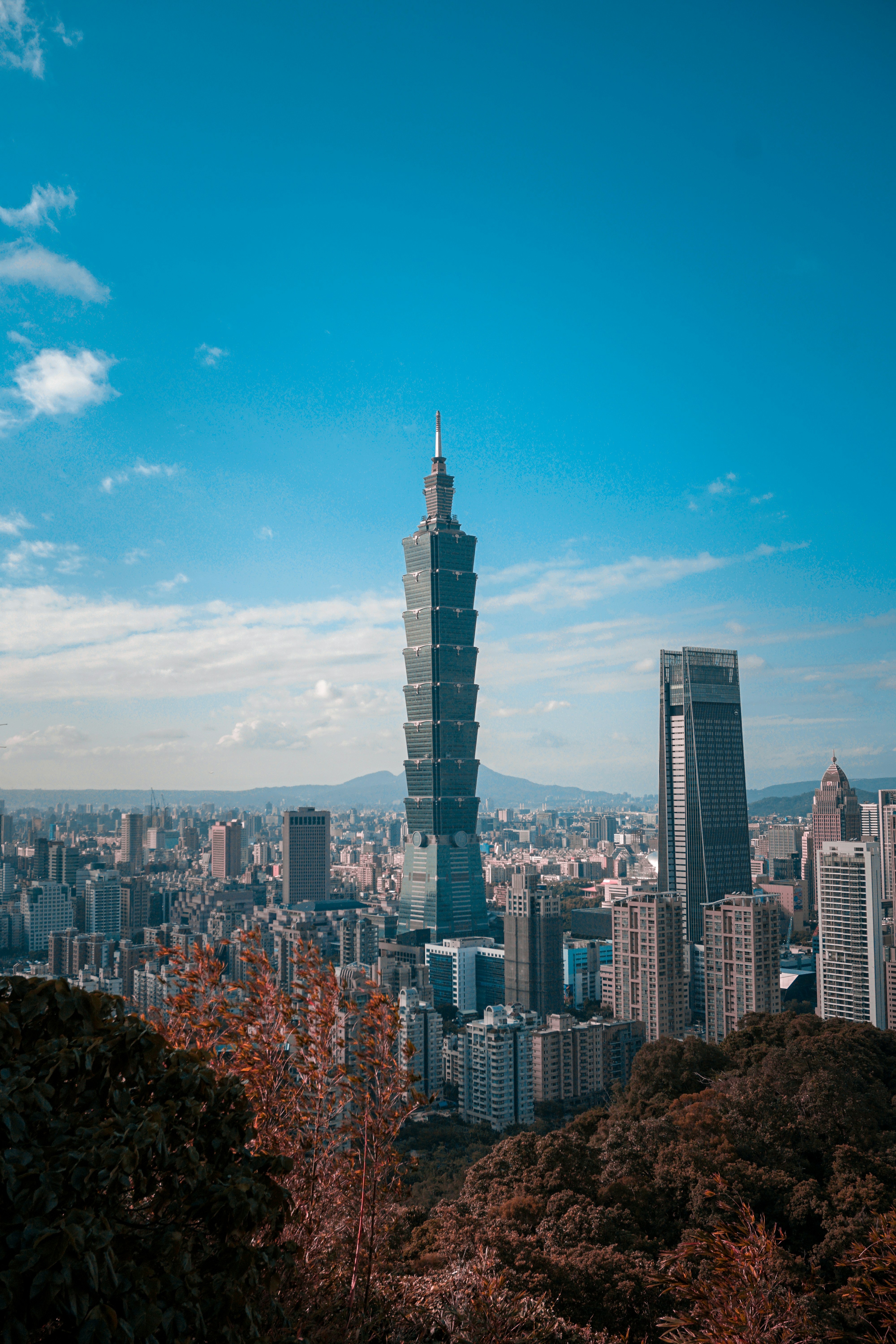 city skyline under blue sky during daytime