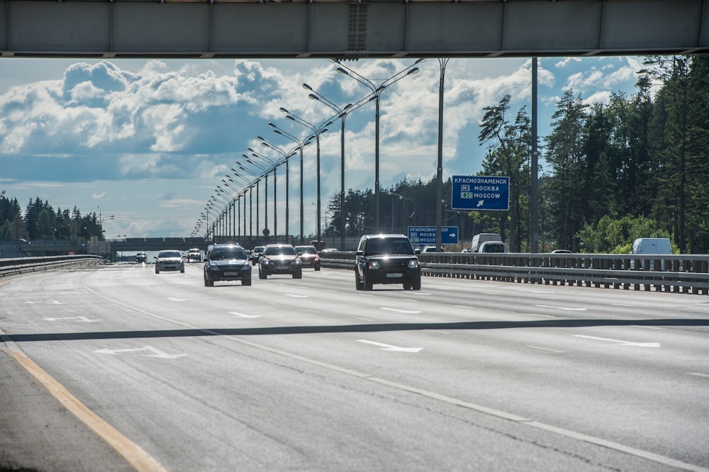 cars on road during daytime