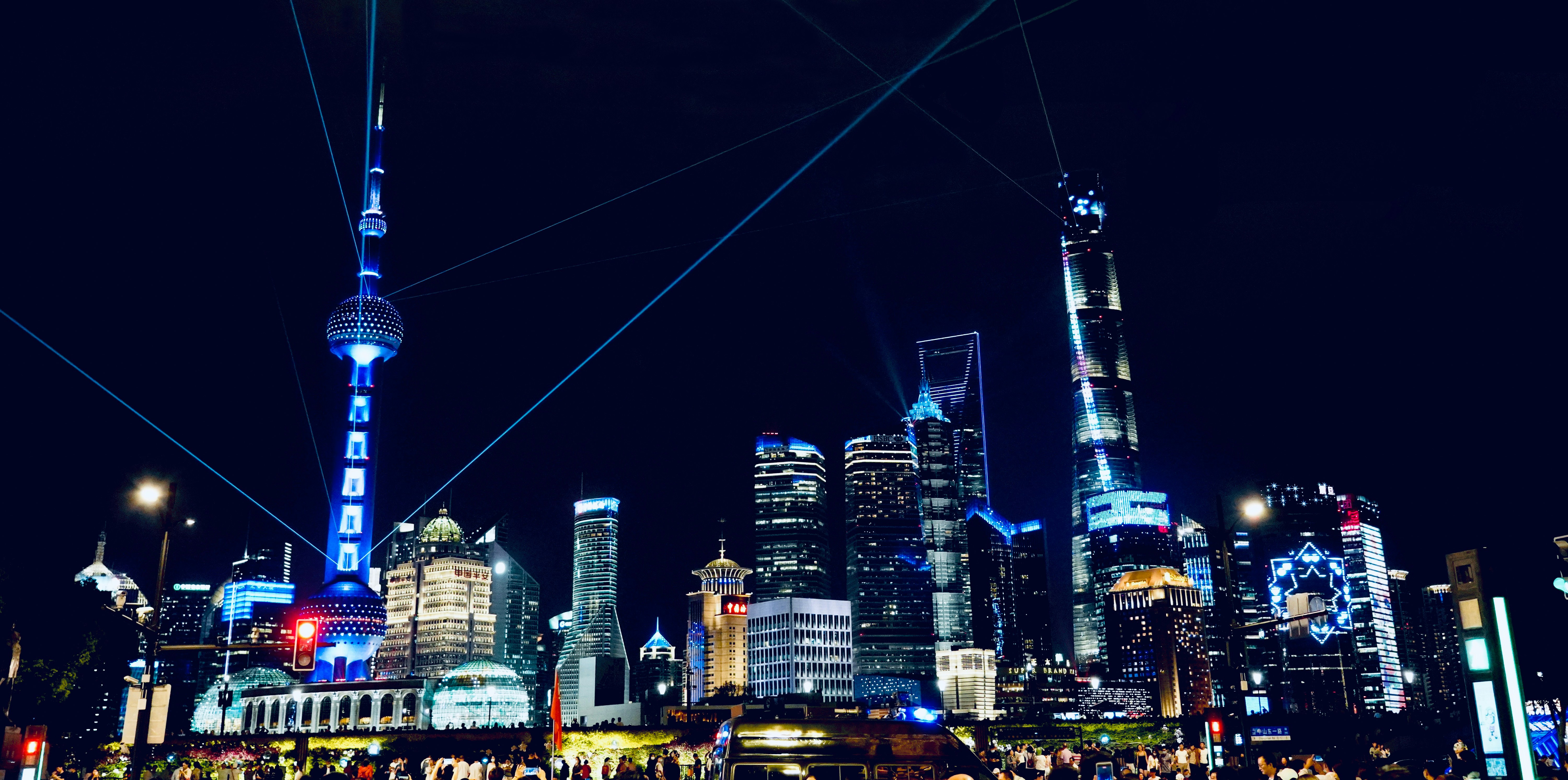 city buildings during night time