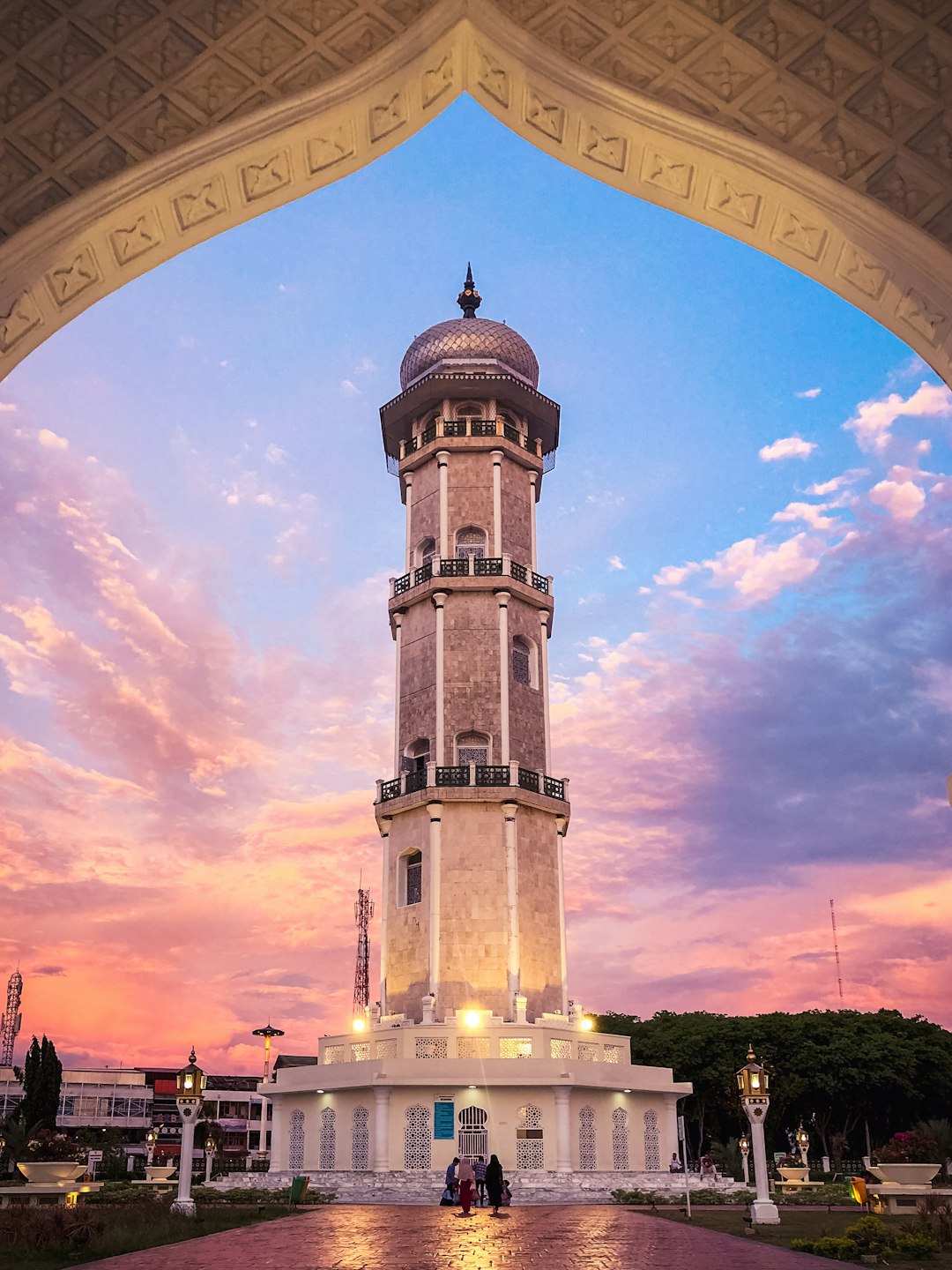 Landmark photo spot Baiturrahman Grand Mosque Aceh