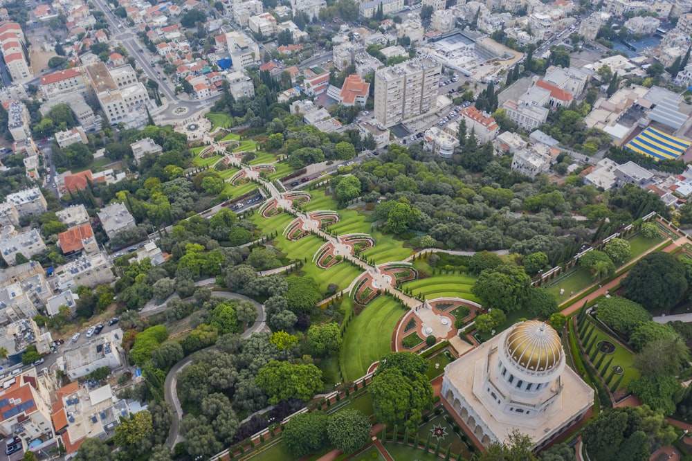 aerial view of city during daytime