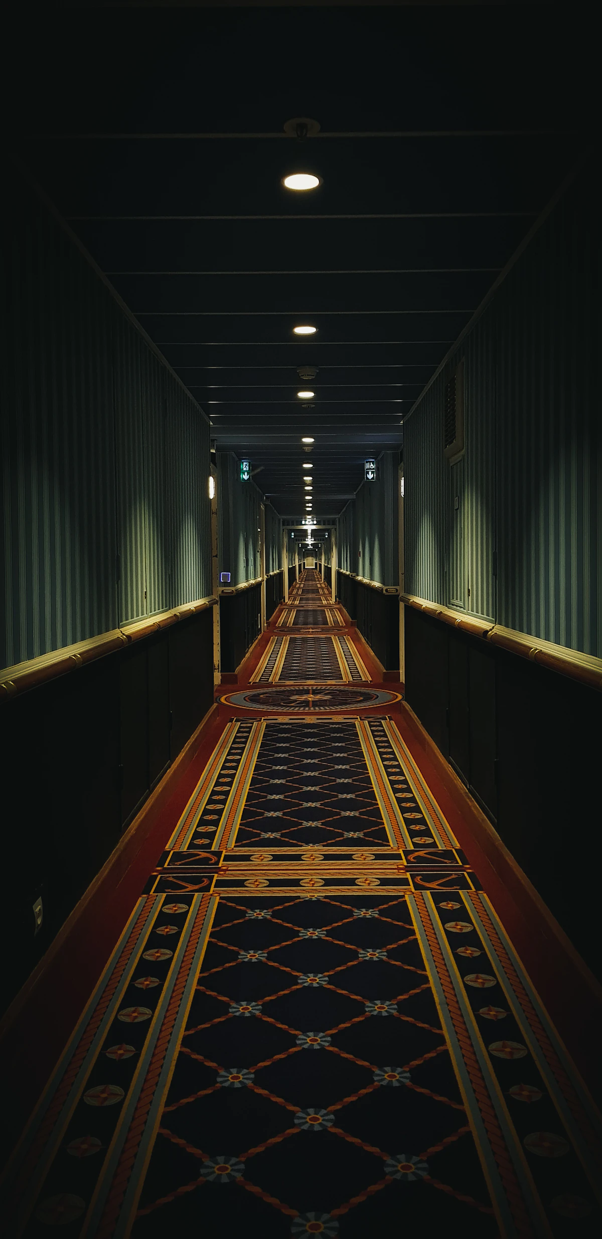 Hotel corridor (representative photo)