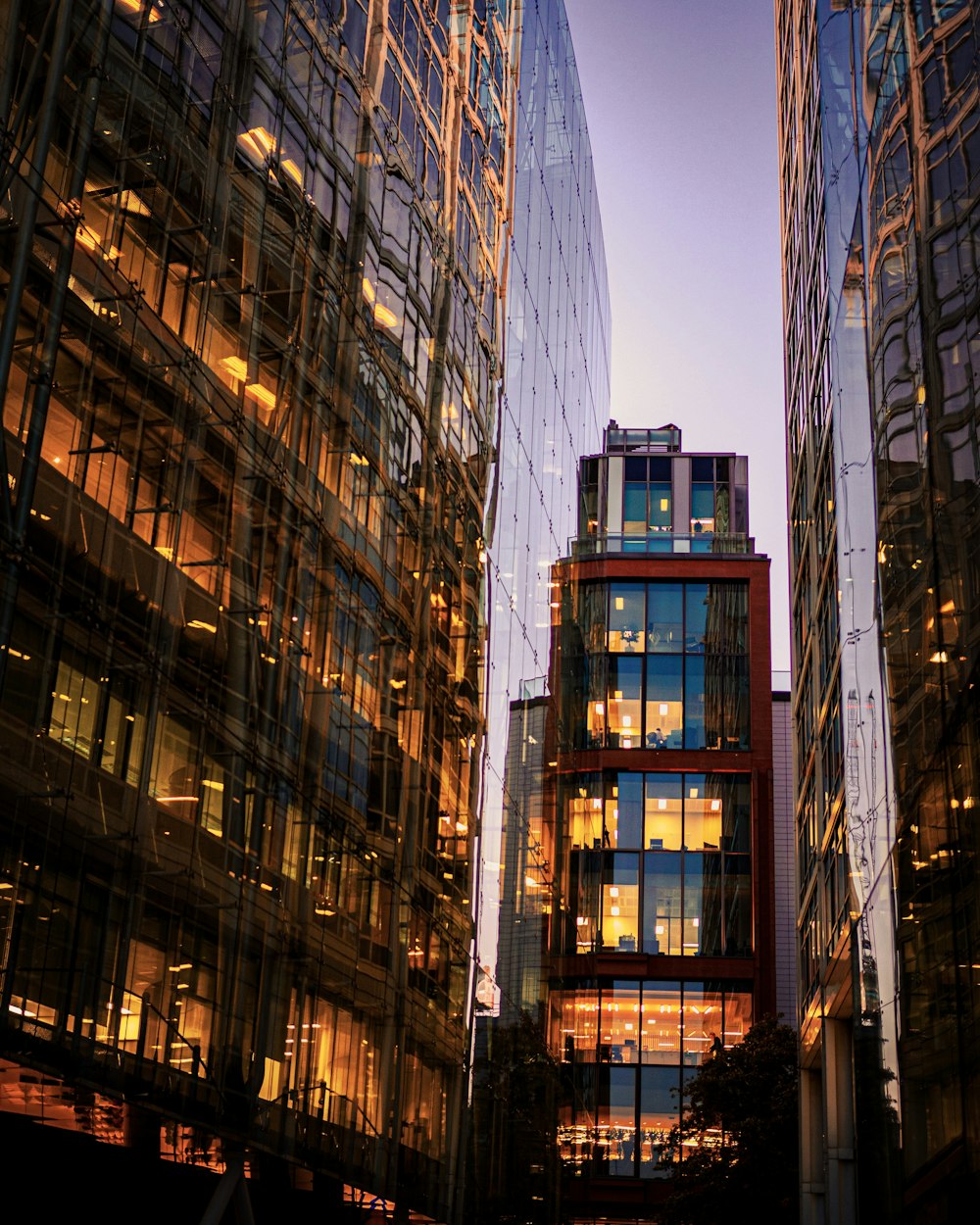 brown and black high rise building