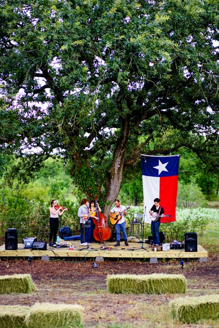 Summer community gathering in Arlington