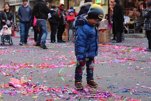 Weg met dode confetti, leve de levende confetti