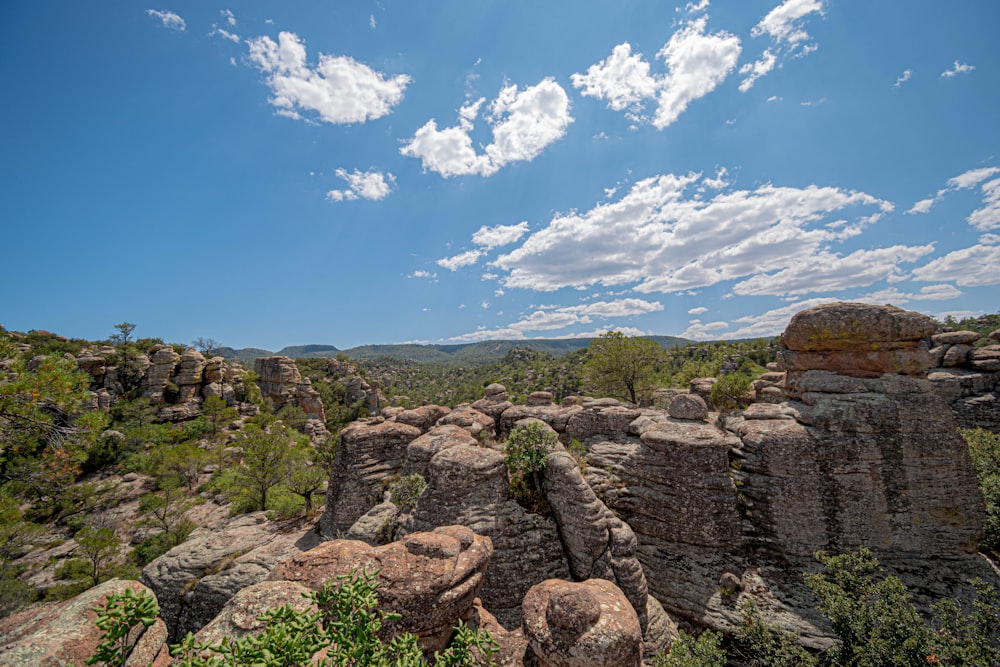 brown rocky mountain under blue sky during daytime