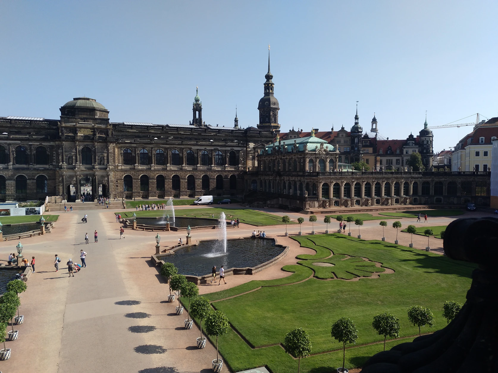 Dresden Neustadt und Elbwiesen
