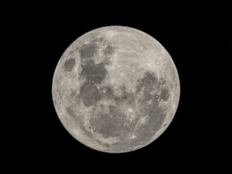 La Luna Llena y el Brillo en la Oscuridad