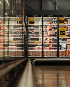 a grocery store filled with lots of drinks