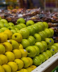 green and yellow citrus fruits