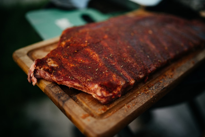 Grilled Pork Ribs.
