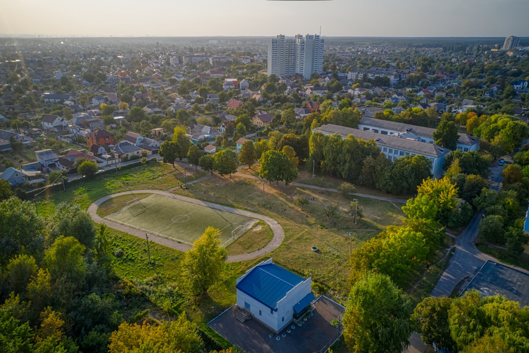 aerial view of city buildings during daytime