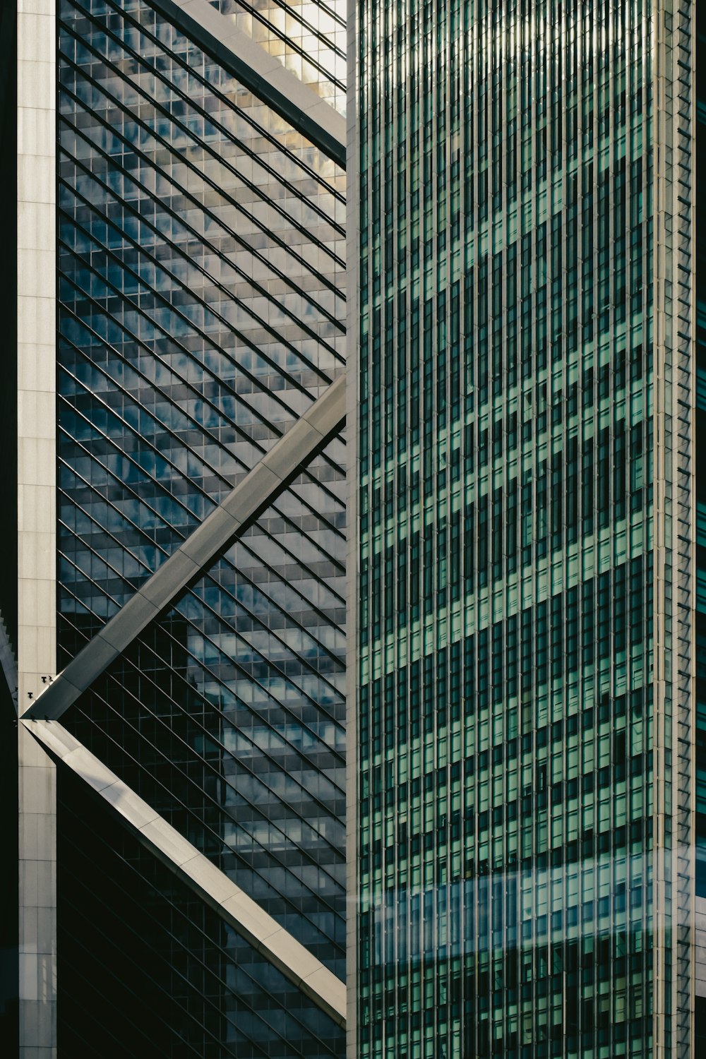 녹색과 흰색 콘크리트 건물