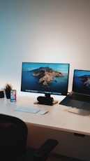 apple laptop LCD screen replaced in a local repair shop
