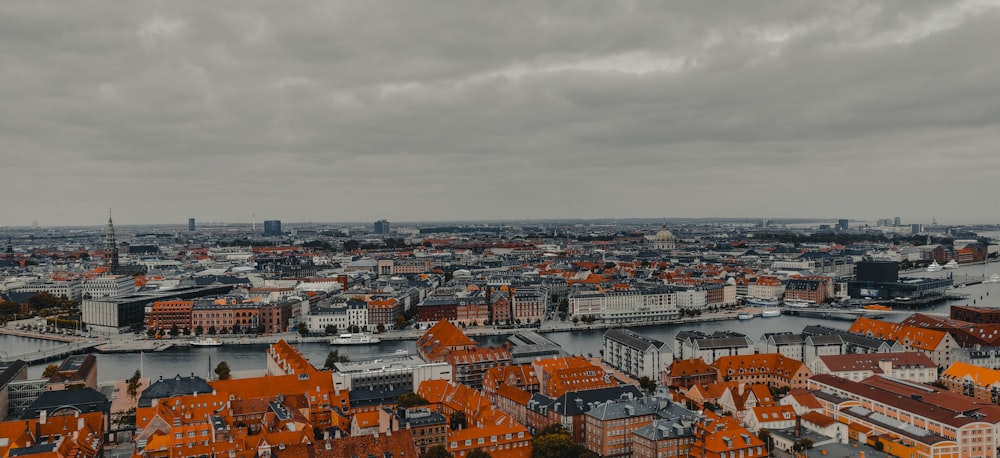 aerial view of city buildings during daytime