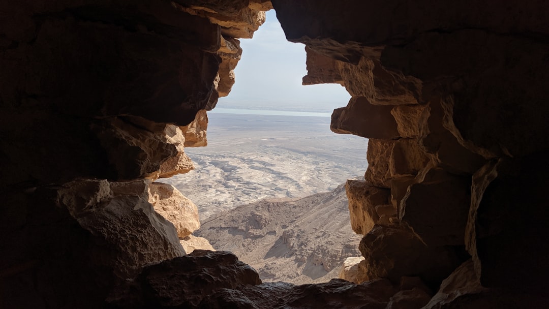 travelers stories about Canyon in Masada, Israel