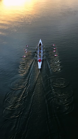 person in white shirt and black pants riding white surfboard on body of water during daytime