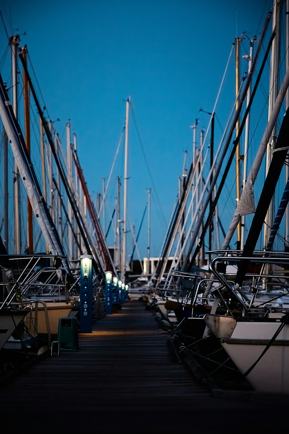 white and black boat on dock during daytime