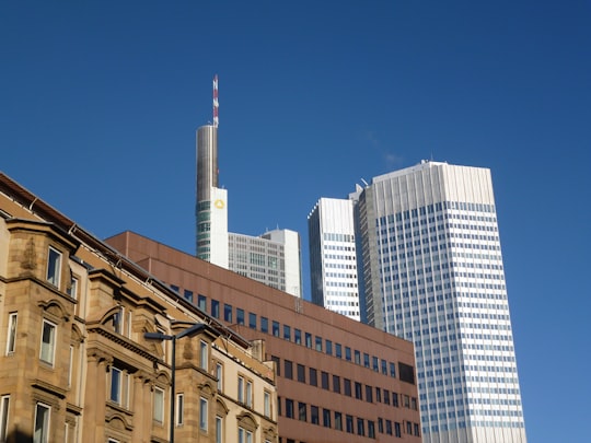 white and brown concrete building under blue sky during daytime in Frankfurt (Oder) Germany