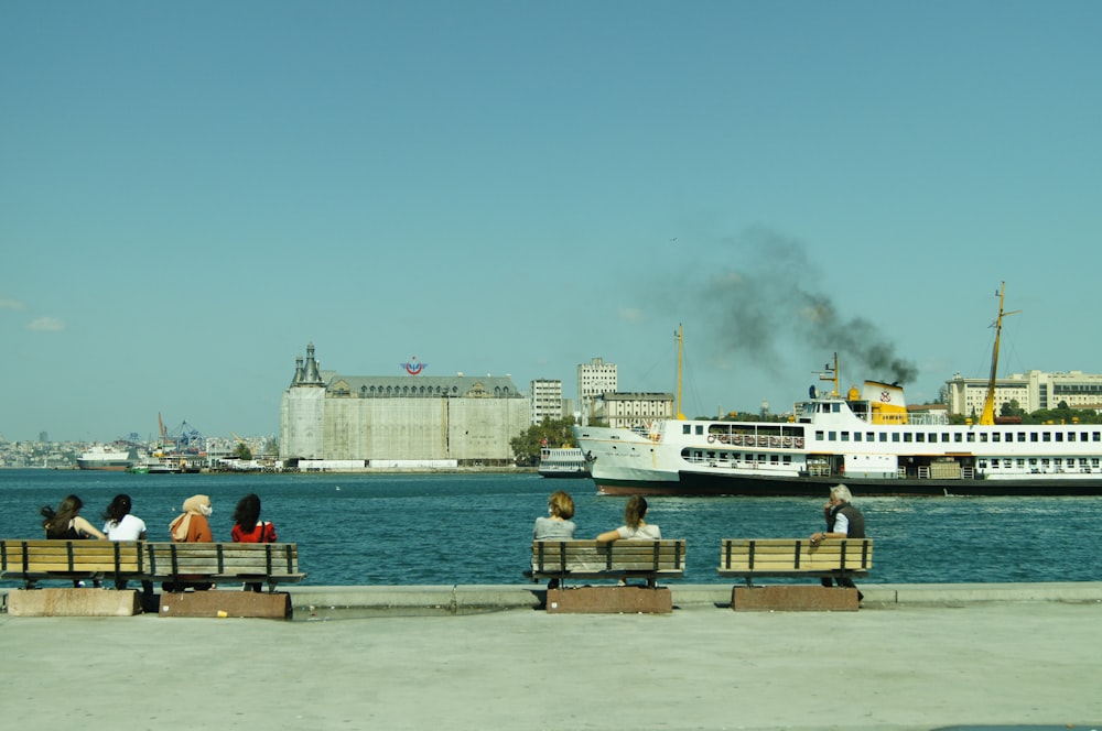 white cruise ship on sea during daytime