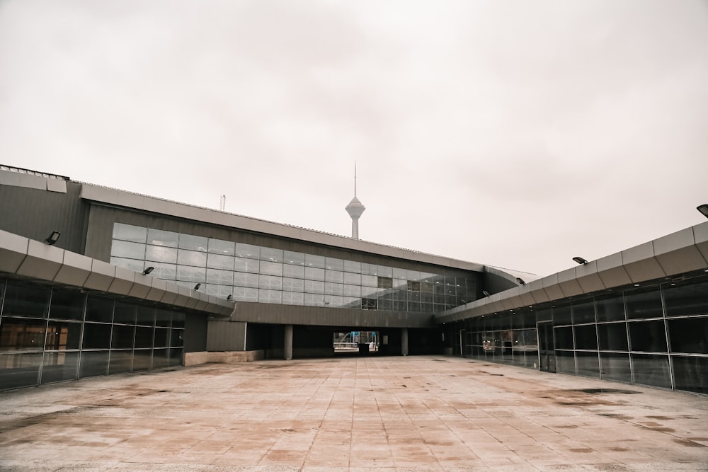 white concrete building under white sky during daytime