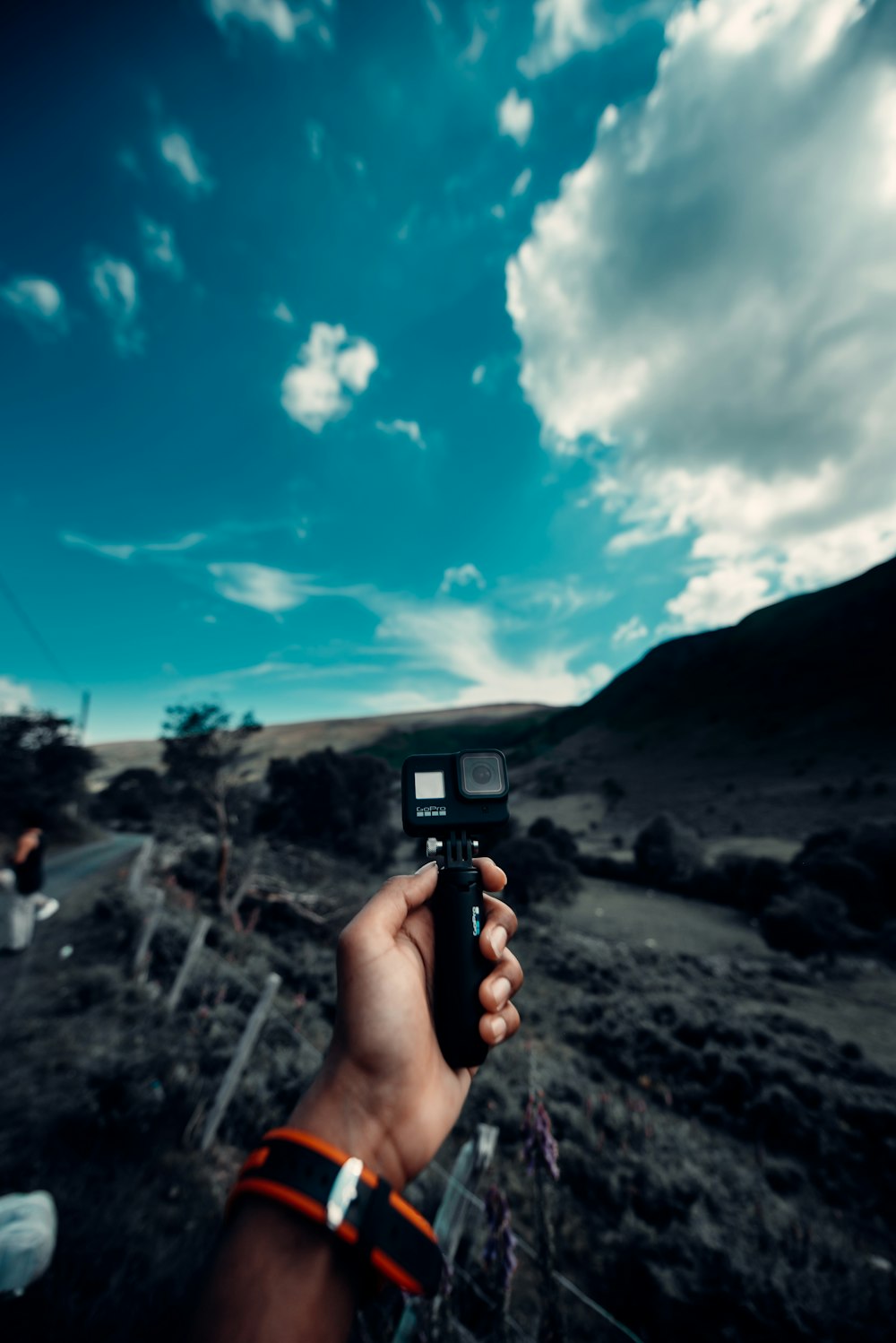 person holding black smartphone during daytime