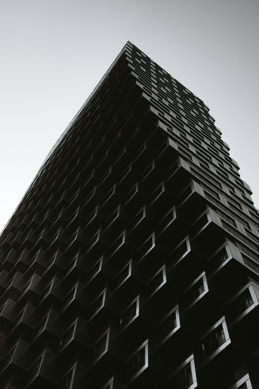 black and gray concrete building