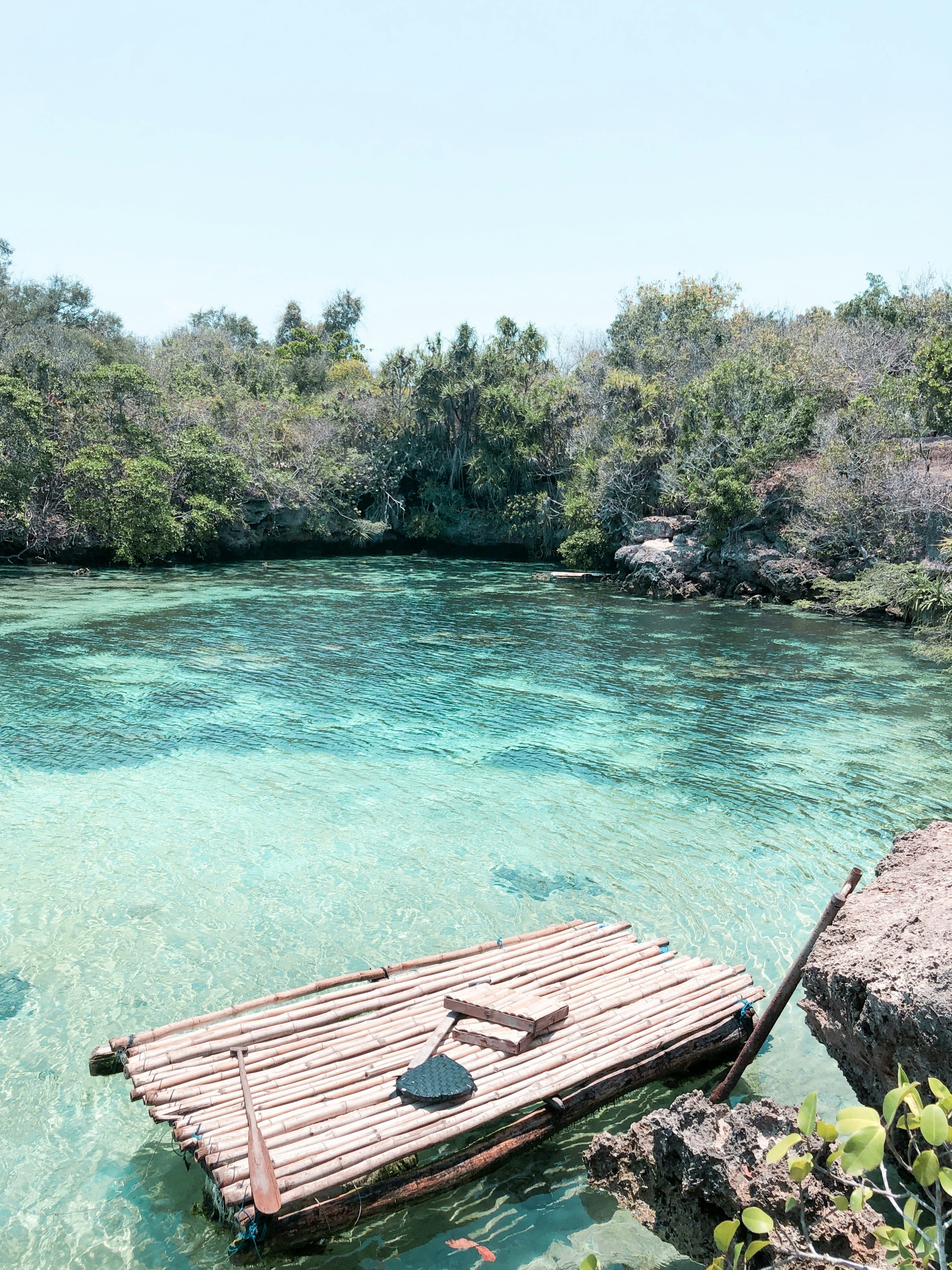 brown wooden dock on body of water during daytime