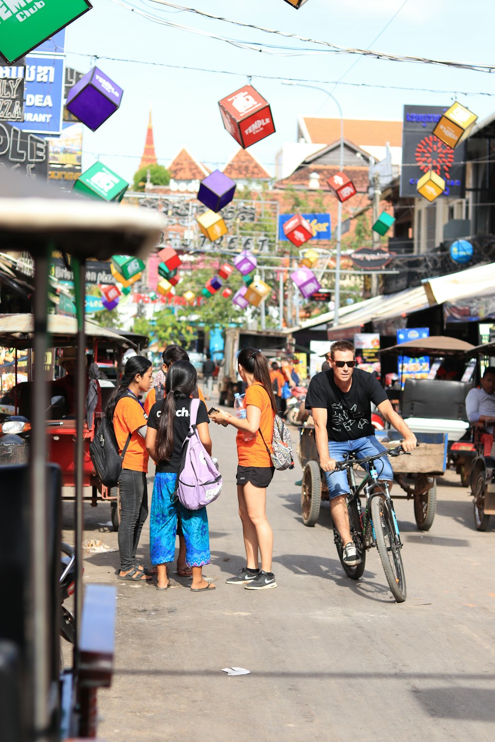 people walking on street during daytime