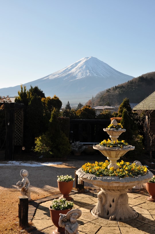 None in Lake Kawaguchi Japan