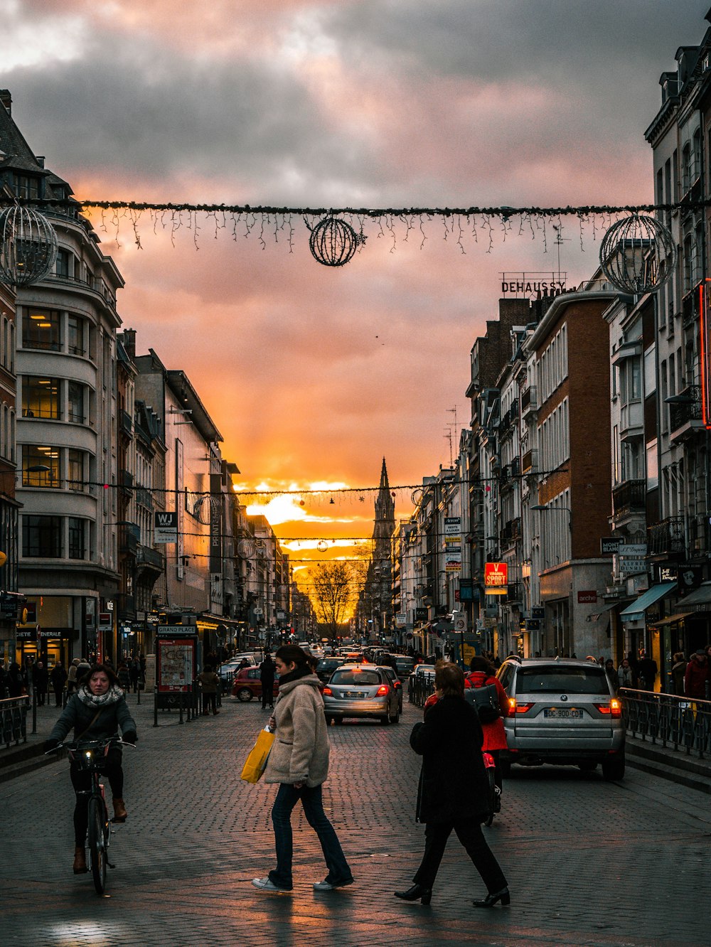 people walking on street during daytime