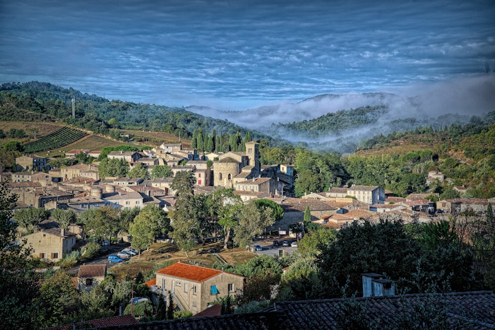 aerial view of city during daytime