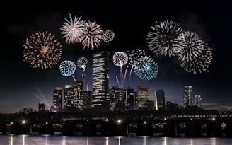 The Ultimate 3 Days in Seoul Itinerary fireworks display over seoul buildings during night time