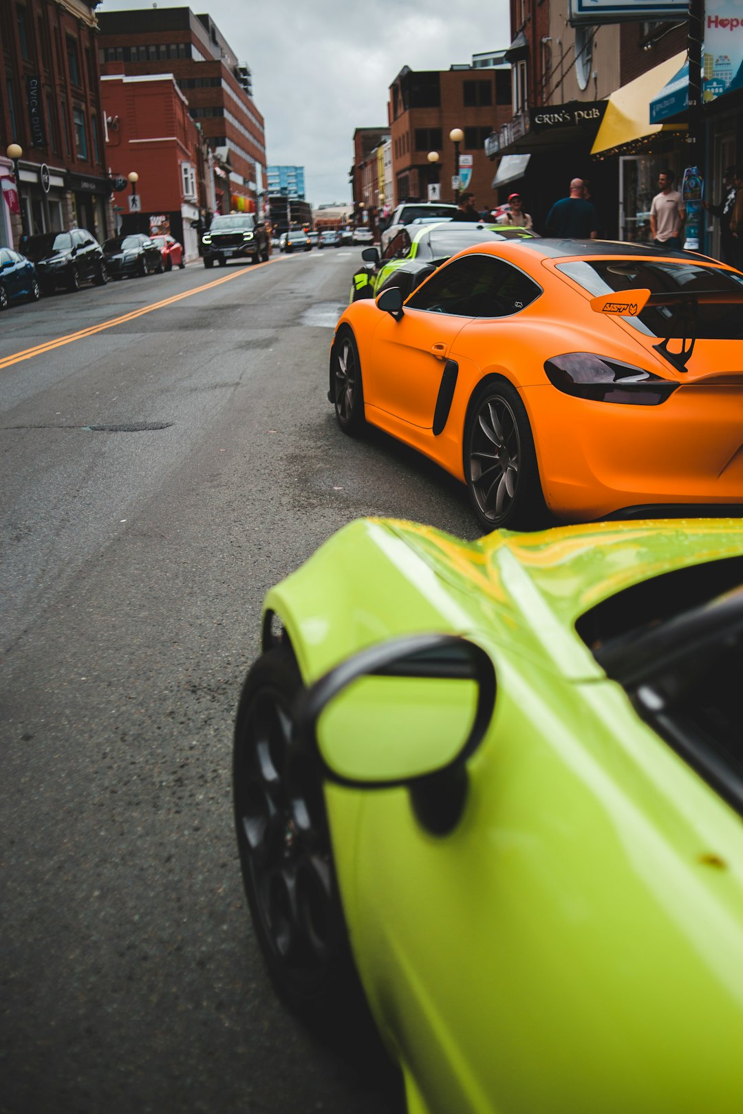 yellow ferrari 458 italia on road during daytime