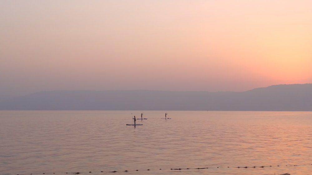 person in body of water during daytime