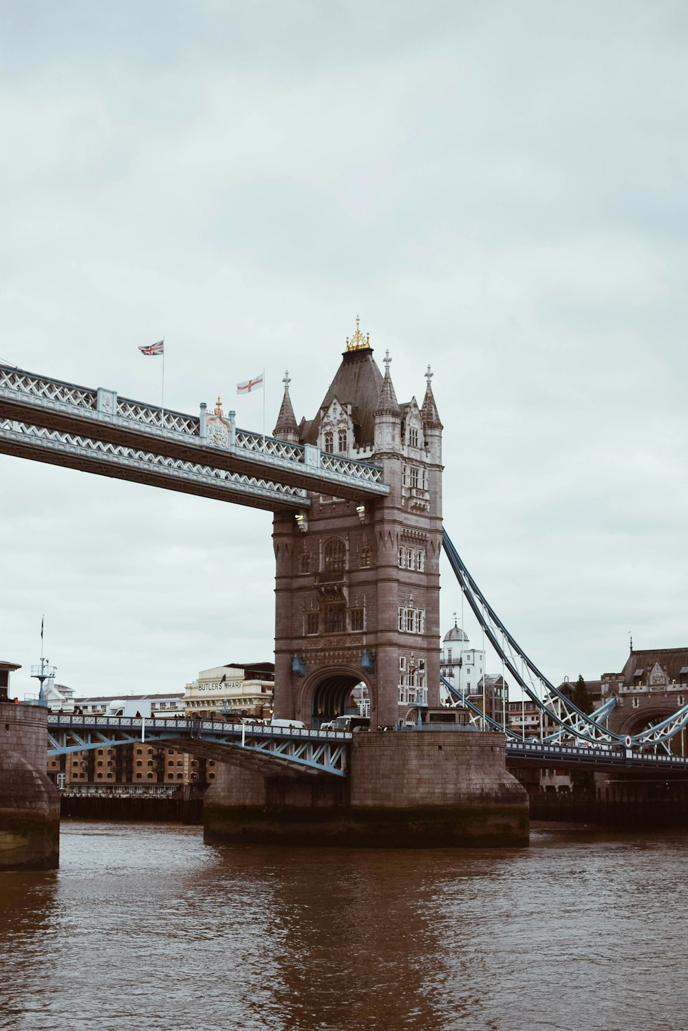 brown bridge under white sky during daytime