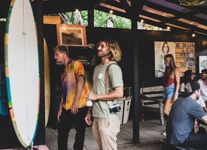 Image showing a diverse group of local small business owners collaborating in a casual SoCal setting.