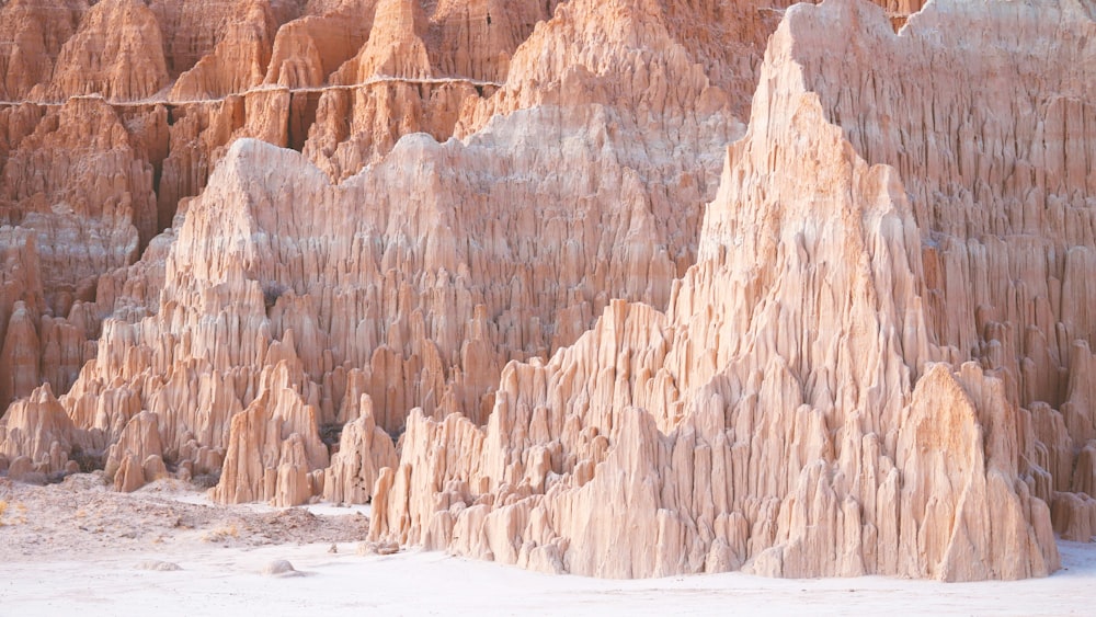 brown rock formation during daytime