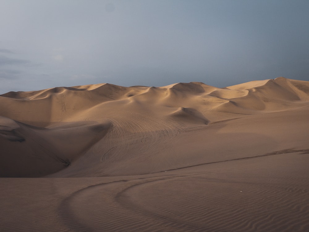 brown sand under blue sky during daytime