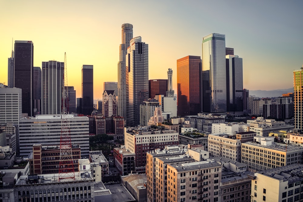 high rise buildings during daytime