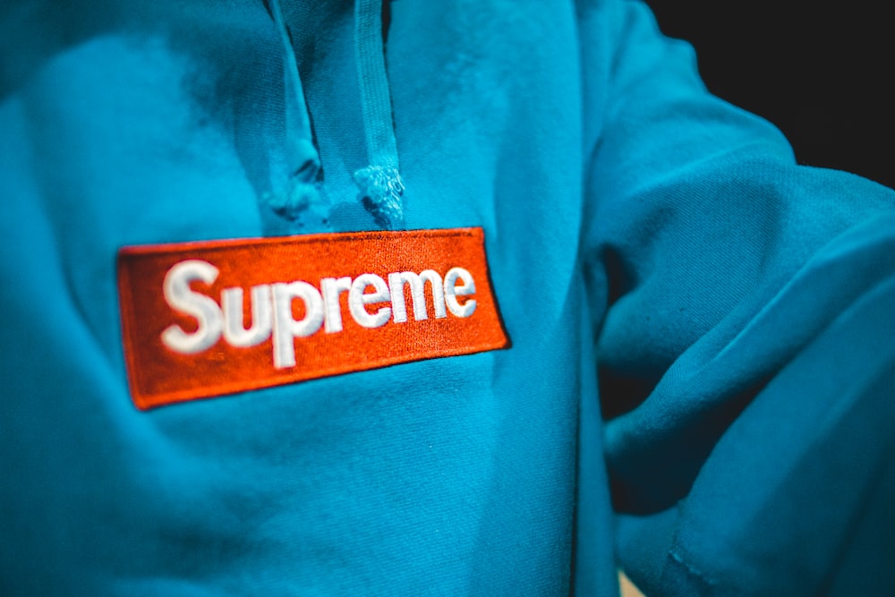 tyler the creator blue supreme hoodie