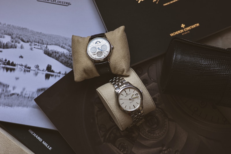 Prestige silver chronograph