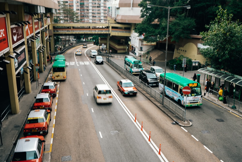 cars on road during daytime