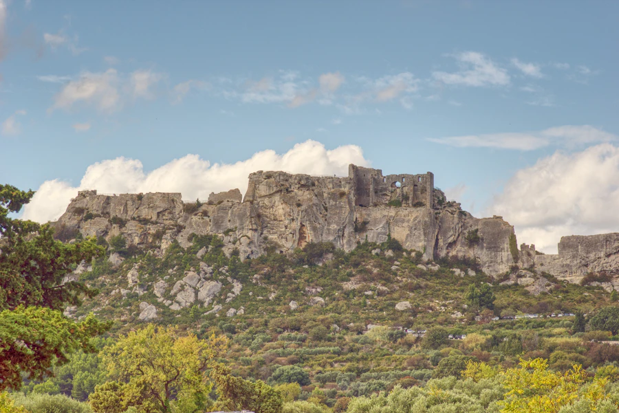 Village médiéval des Baux-de-Provence dans les Alpilles