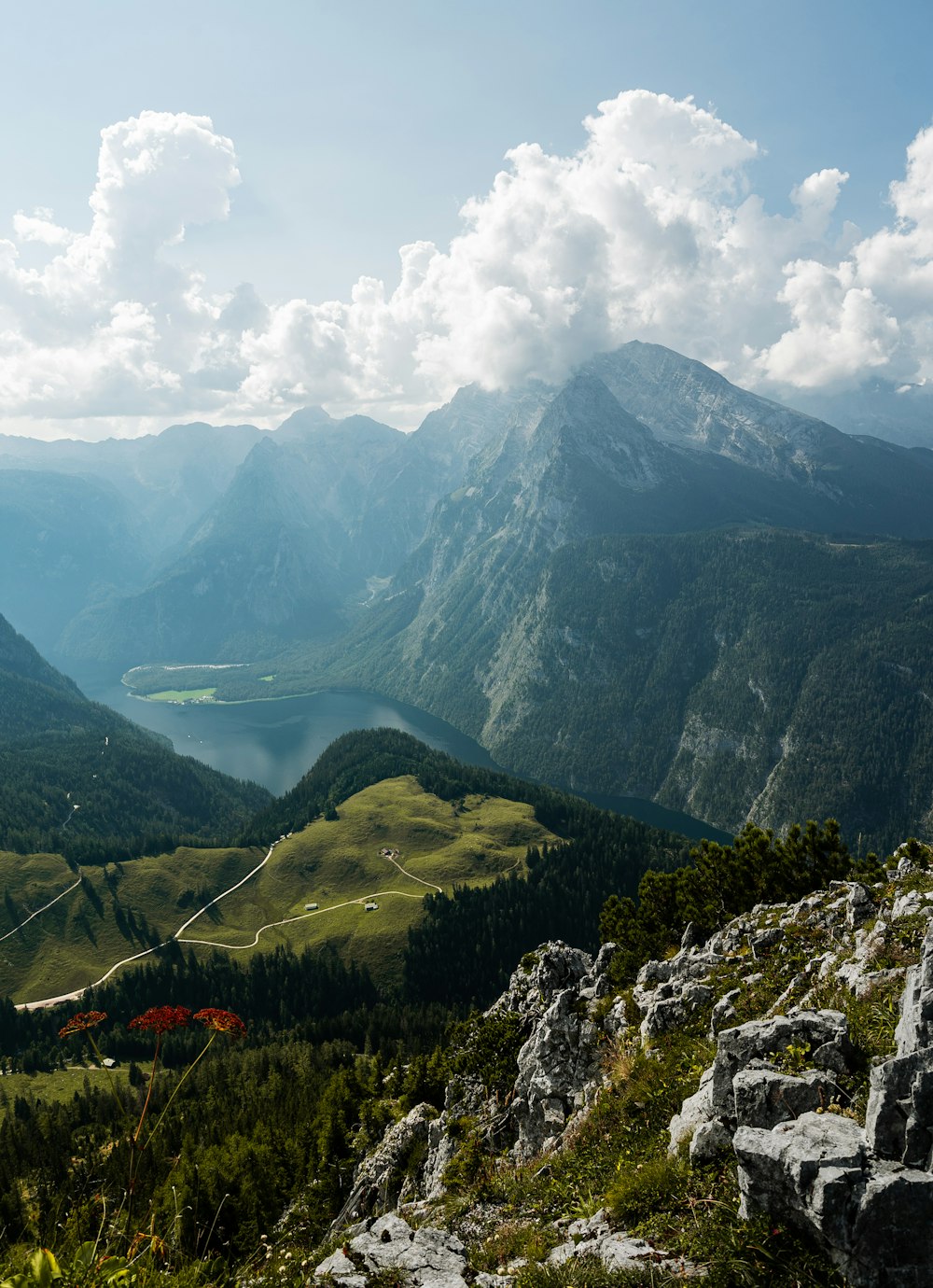 green and brown mountains under white clouds during daytime