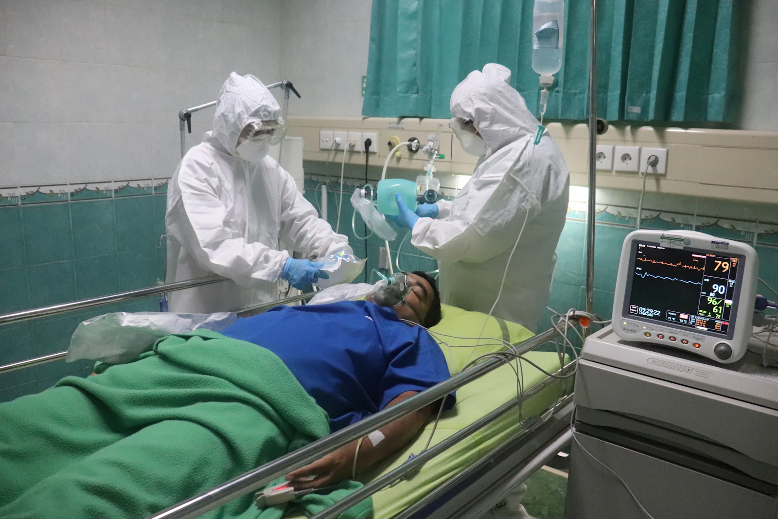 Indian healthcare team in a clinic