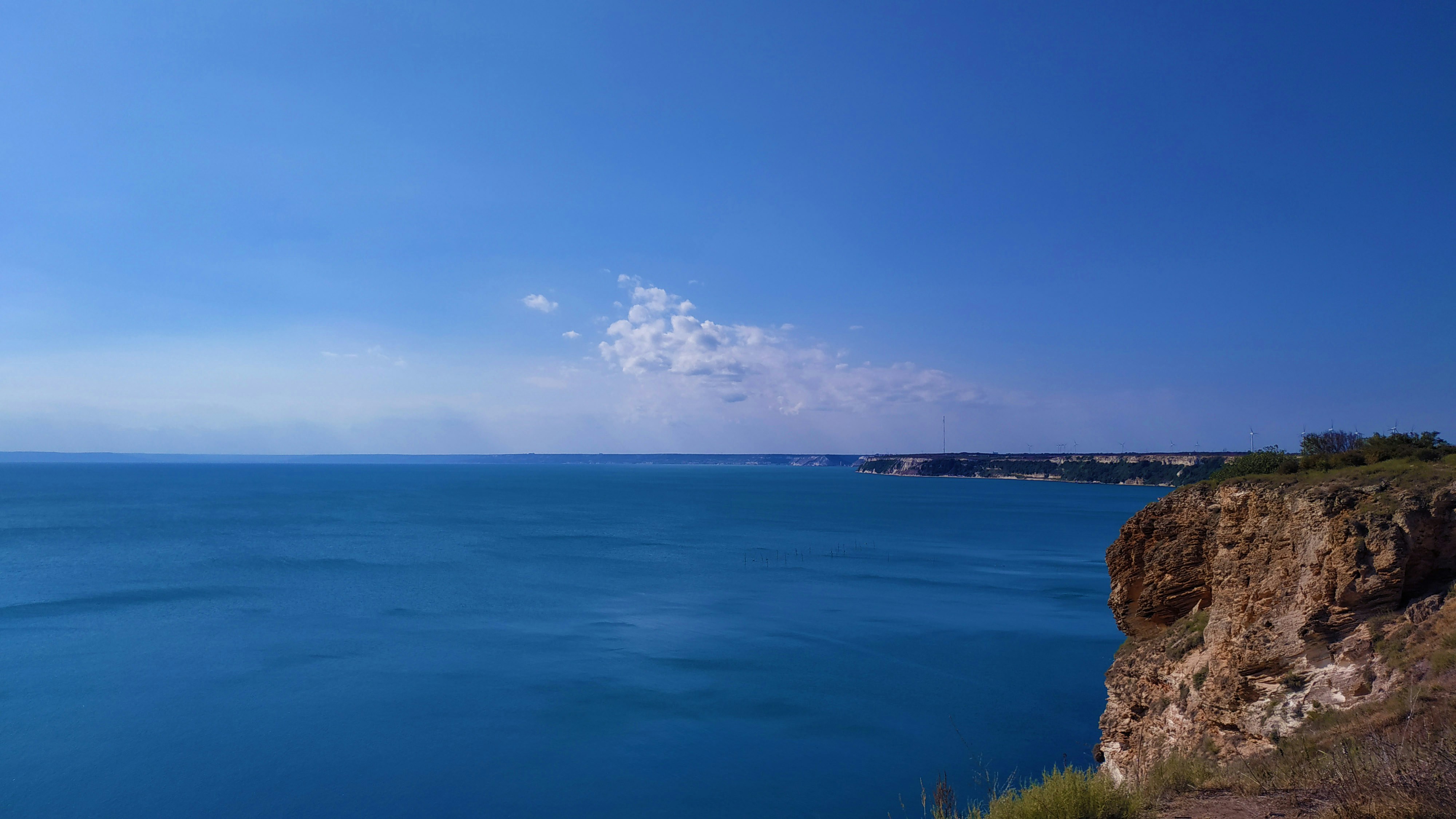 blue sea under blue sky during daytime bulgaria teams background