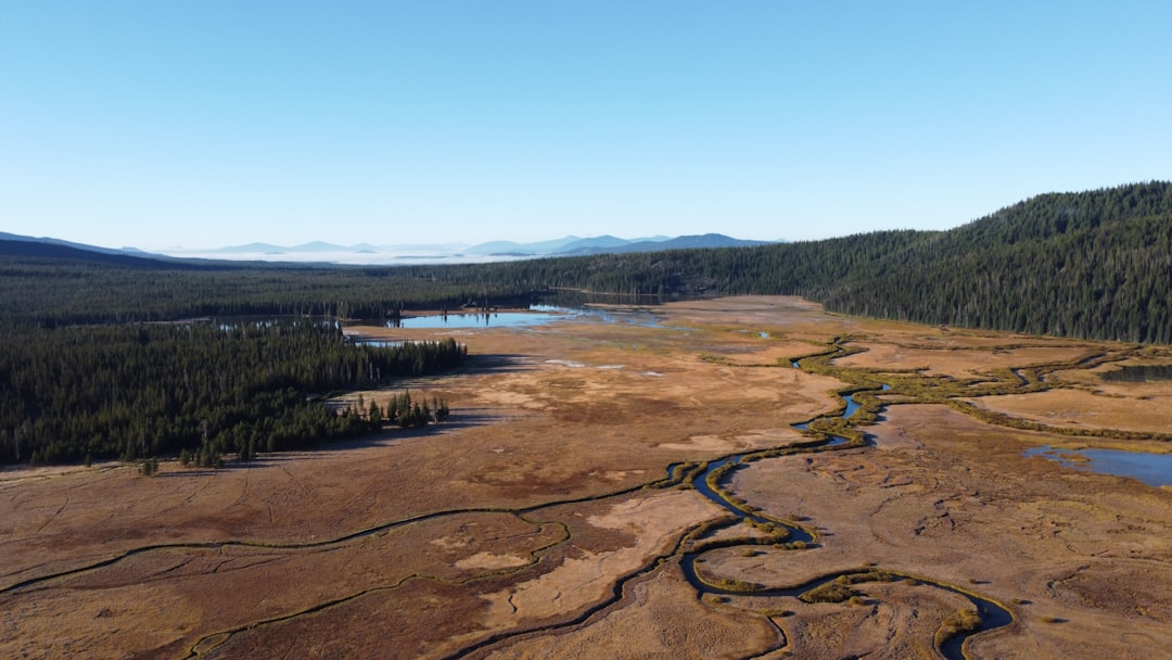 Sparks Lake - From Drone, United States