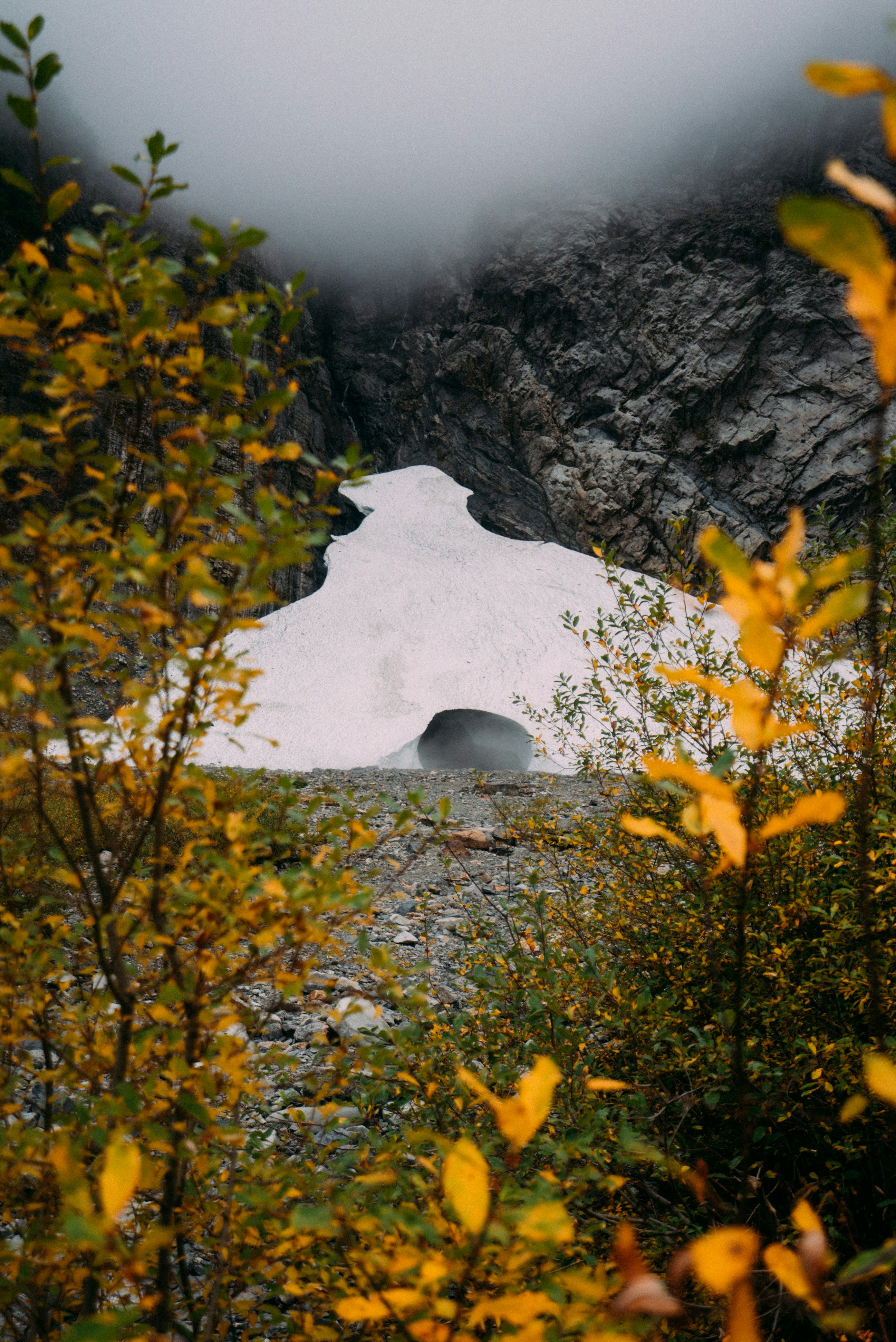 The Big Four Ice Caves one of our camping day trip destinations as children still cool.